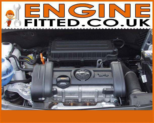 Engine For Skoda Fabia-II-Petrol